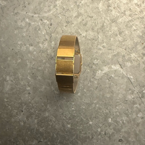 Bulova Gold and Black Quartz Watch - Picture 6 of 8